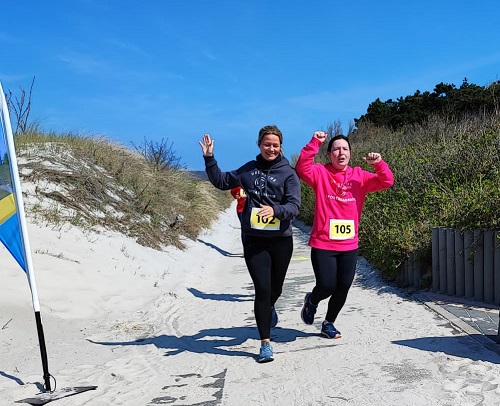 Team der Deutschen Sportakademie beim Hiddensee-Lauf