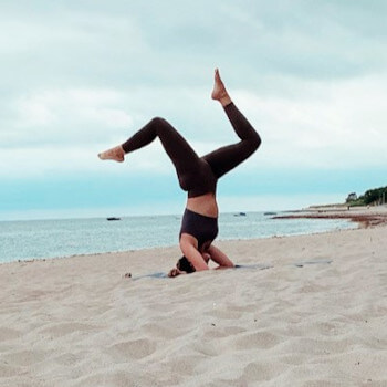 Bild Studentin Yoga Ausbildung Mona Drumm - Deutsche Sportakademie